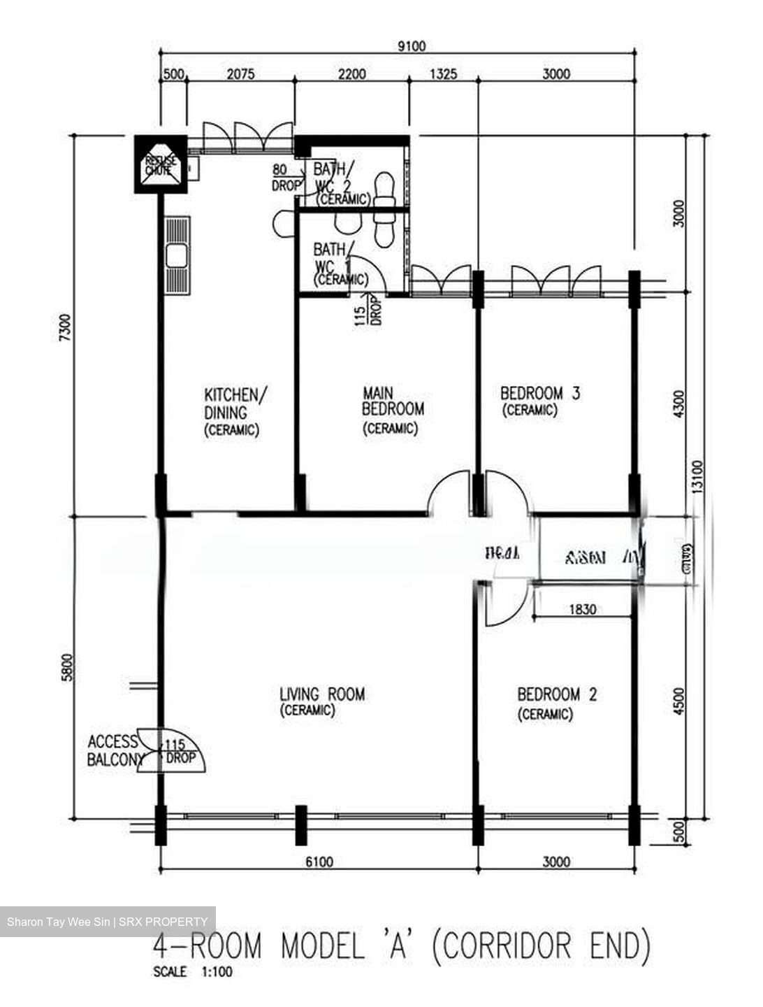 Blk 875 Yishun Street 81 (Yishun), HDB 4 Rooms #572677771
